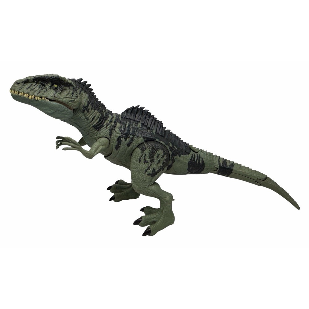 Jurassic World Dominion Strike N' Roar Giganotosaurus Action Figure Dinosaur SFX
